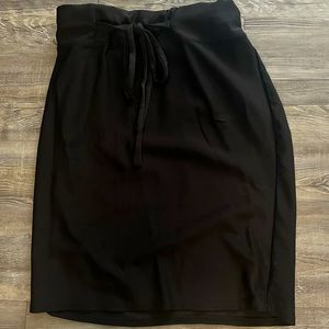 Black Classic Concepts size petite large pencil skirt